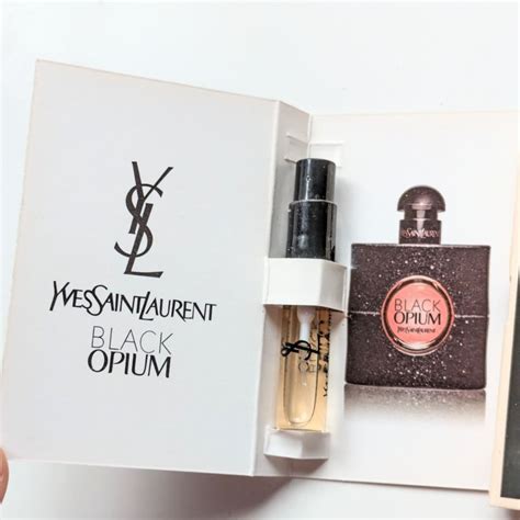 sample yves saint laurent|ysl black opium sample.